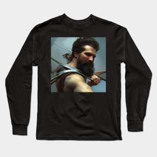 Sagittarius Man Long Sleeve T-Shirt